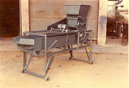1968   BIONOT The First Almond Cracking Machine 1960s
